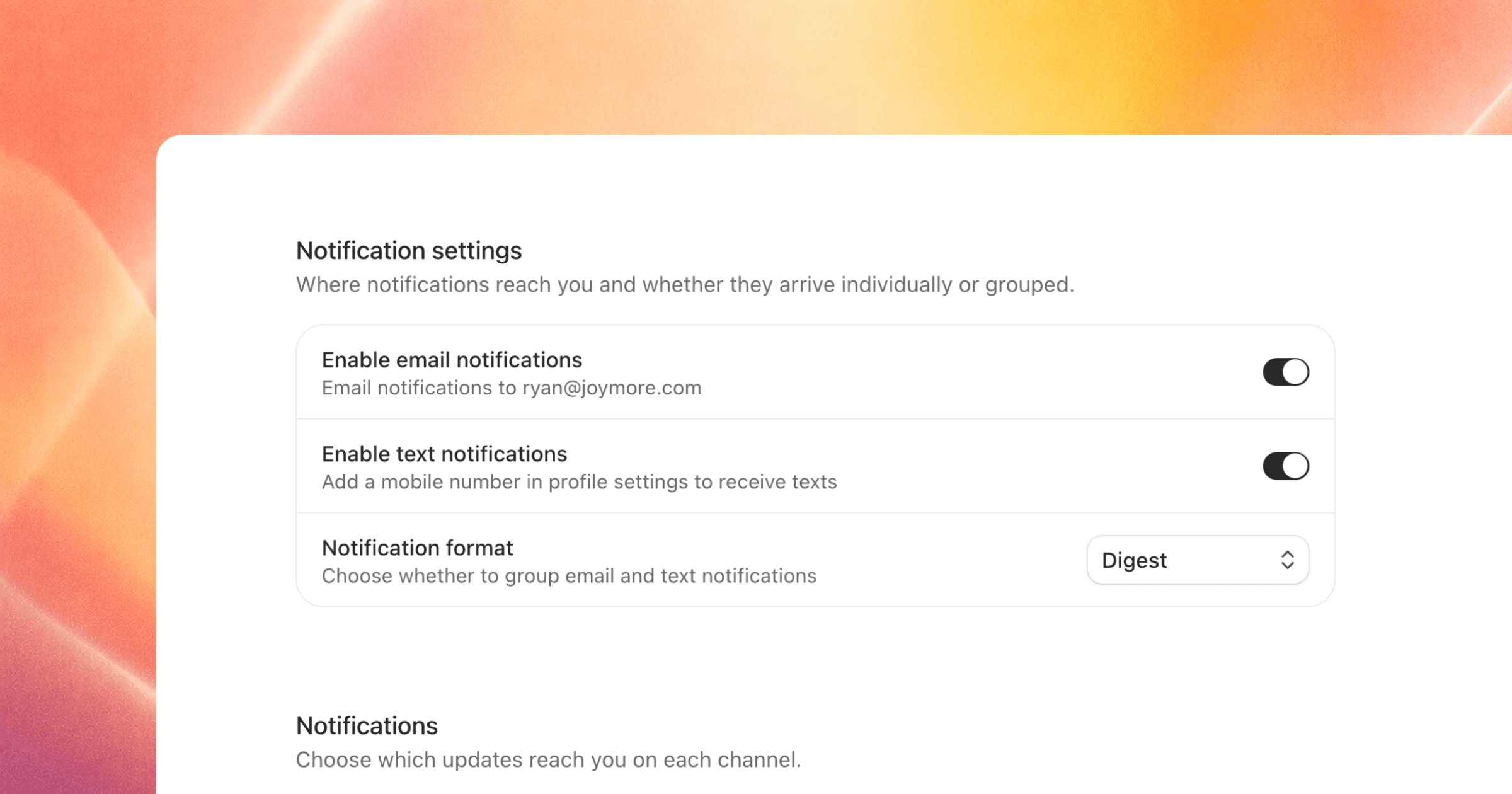 Notification System