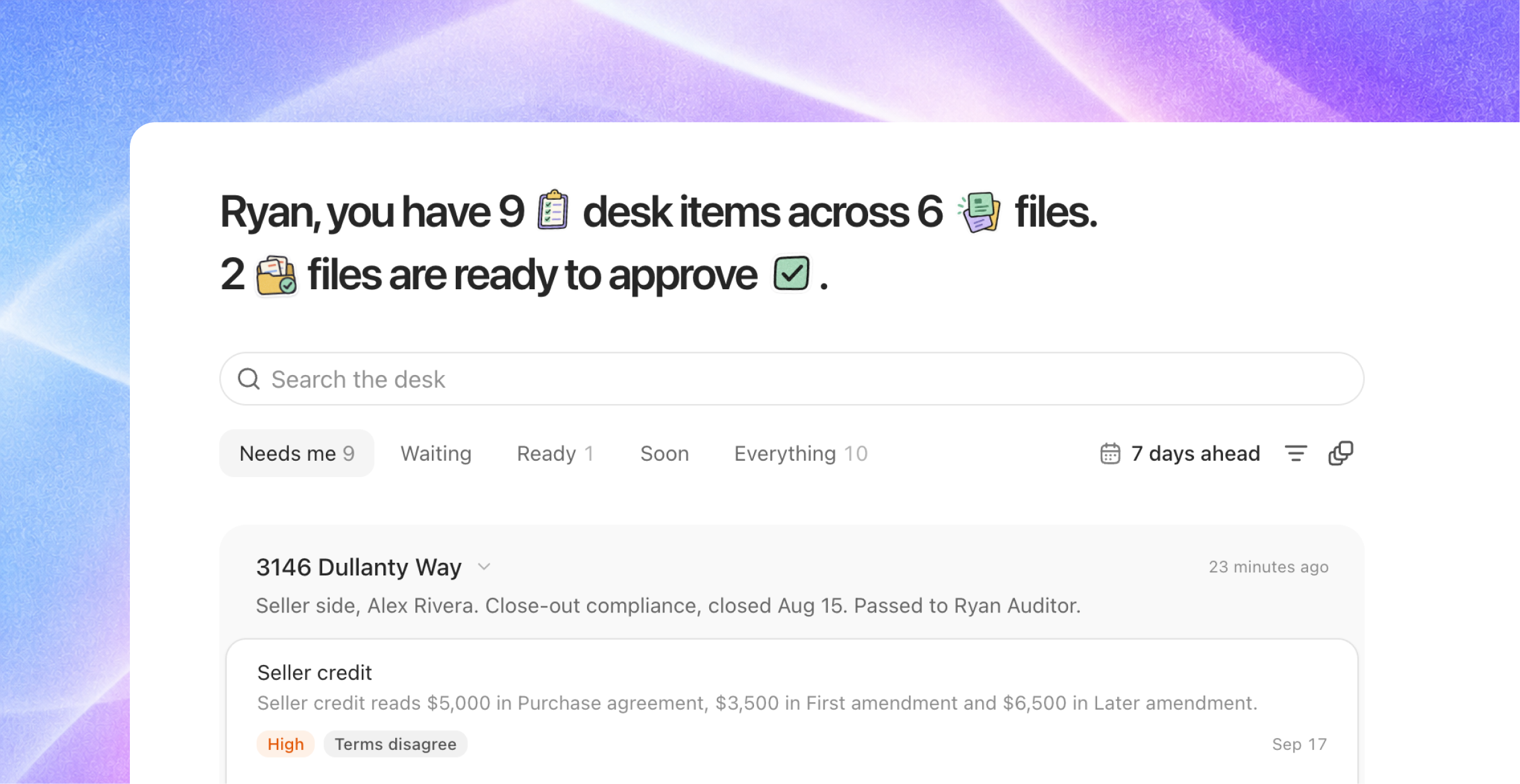 Joymore 3.0: Desk, Coordination, Collaboration, Analytics, Appovals.